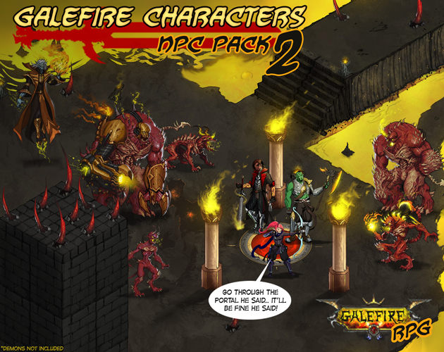 Galefire Characters | NPC Pack 2