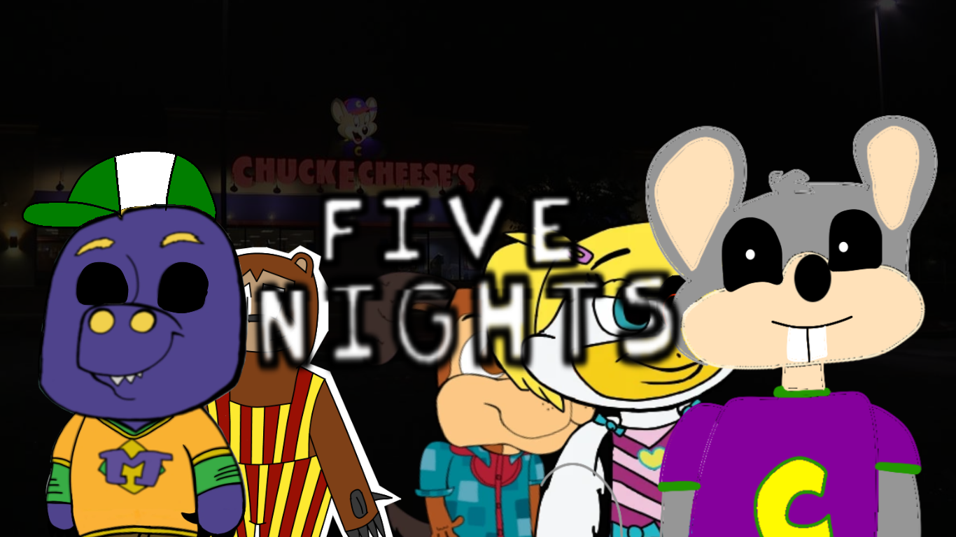 Five nights at Chuck E Cheeses REDRAWN