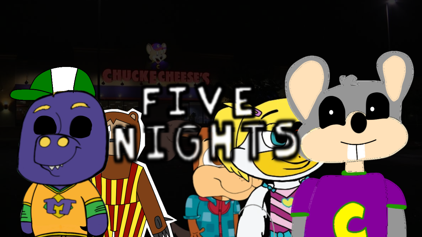 chuck e. cheese as an animatronic in five nights at