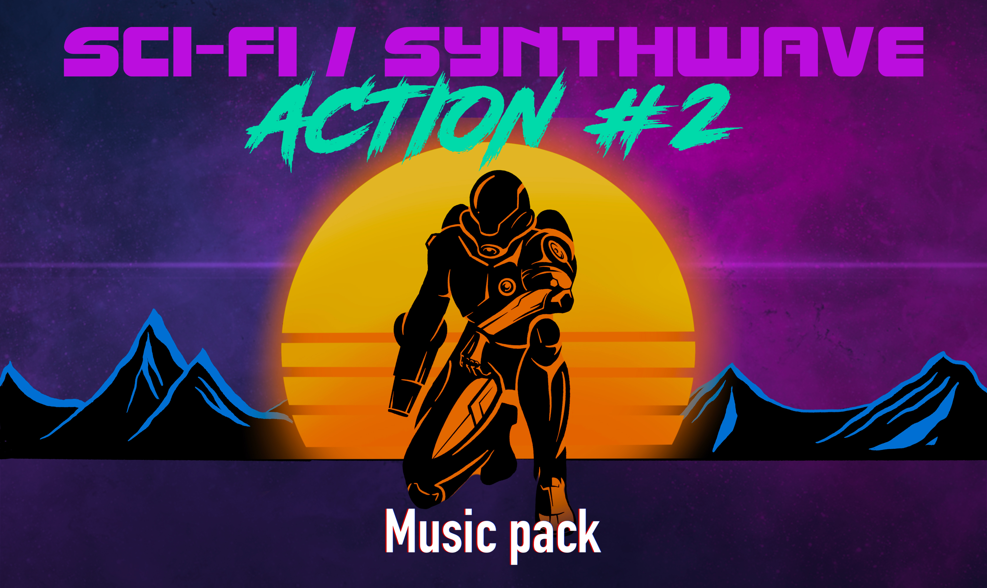 Sci - Fi / Synthwave Action #2 (Music Pack)
