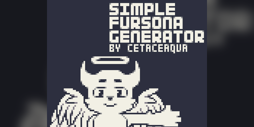 Cover image for Simple Fursona Generator