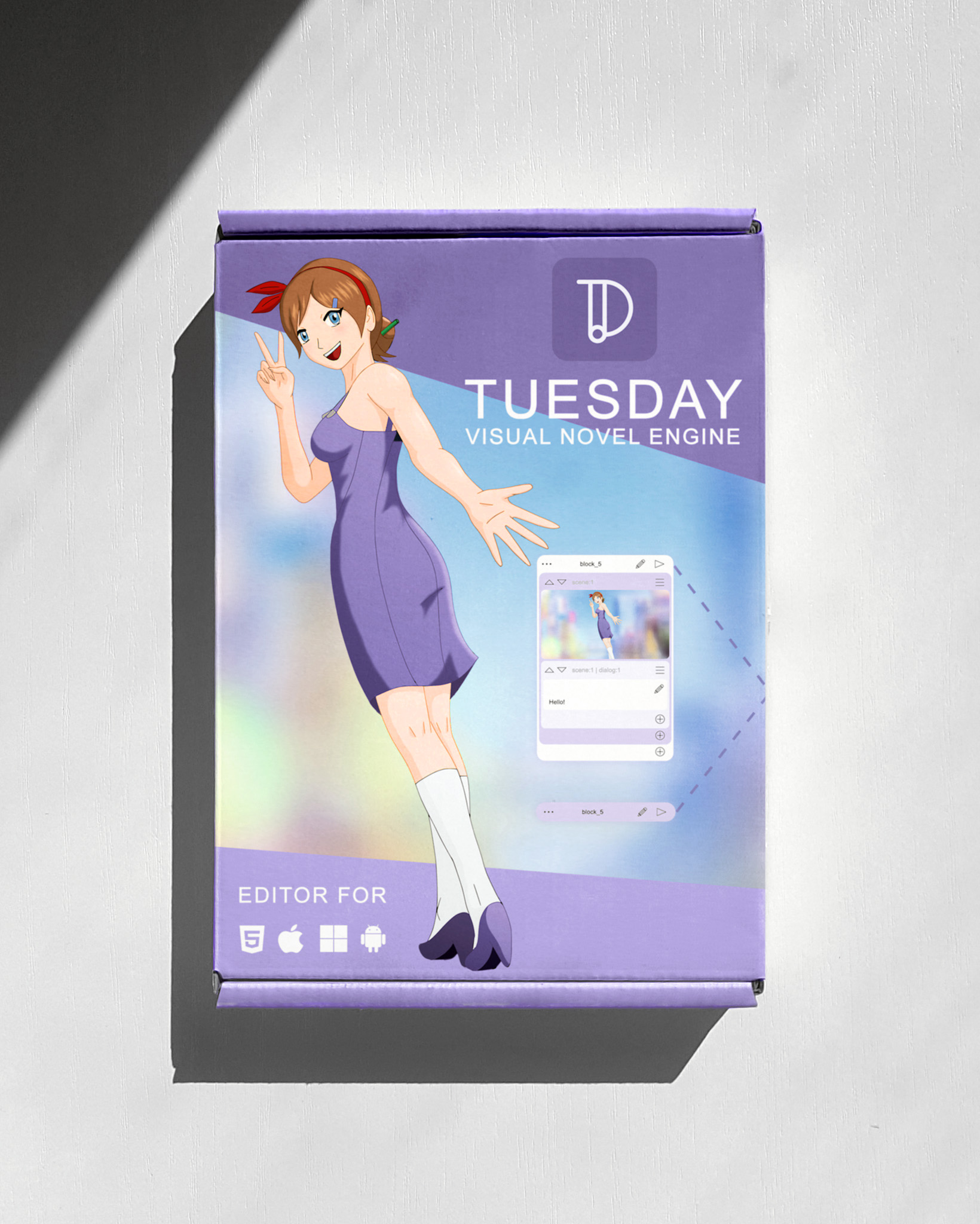 Collectible box version of Tuesday JS 