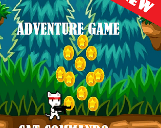 Adventure Games : Cat Commando 2D