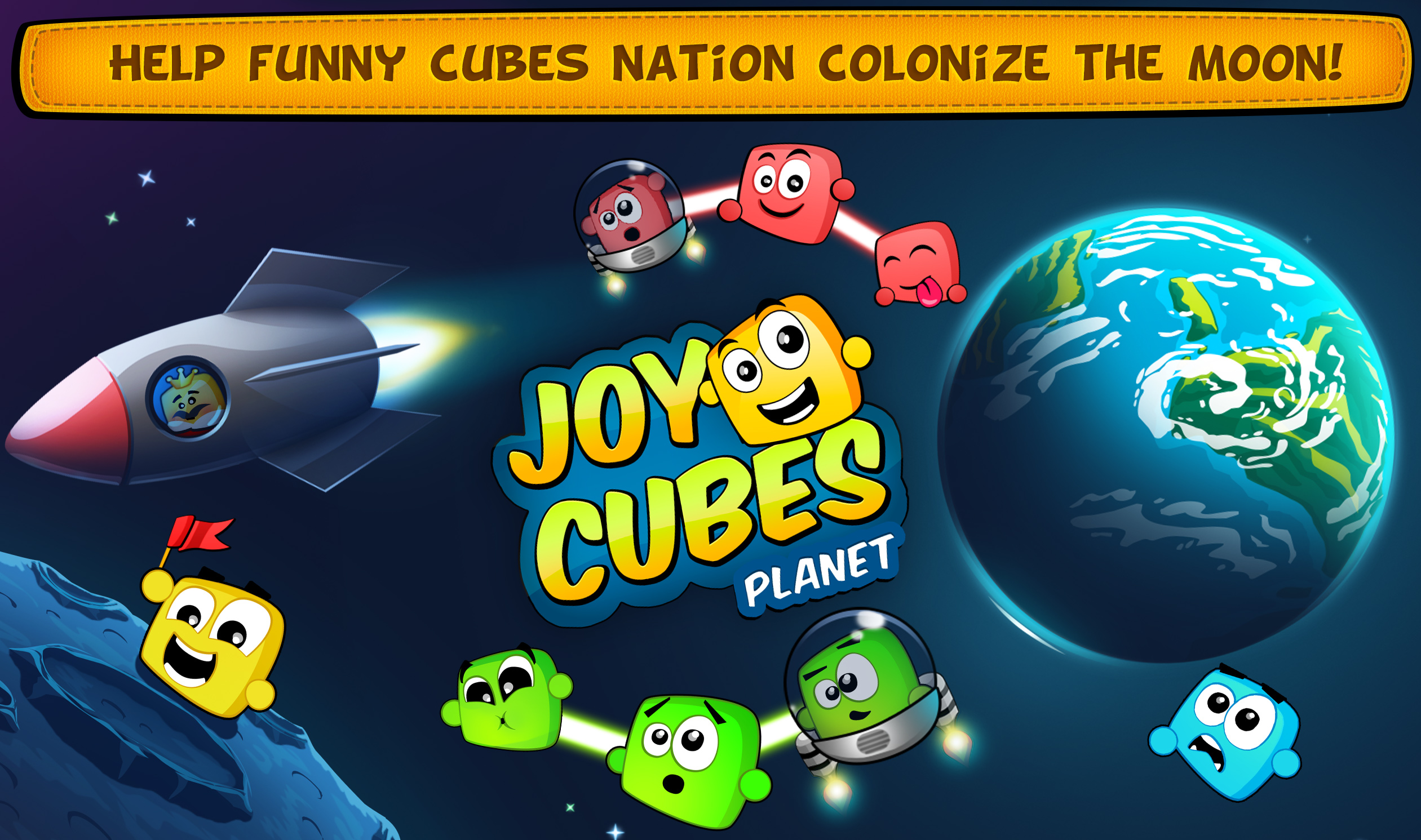 Joy Cubes: Match 3 Puzzle