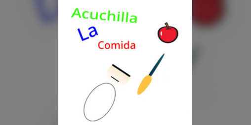 Cover image for Acuchilla la comida