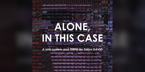Cover image for [0.1] Alone, in this case