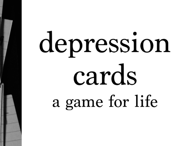 Depression Cards By Jess Driscoll