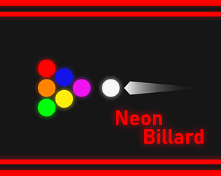Neon Billiard - Mini retro arcade game