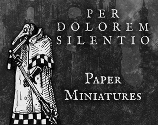 PDS Paper Miniatures   - Printable Baroque Science Fantasy miniatures, for your tabletop games. 
