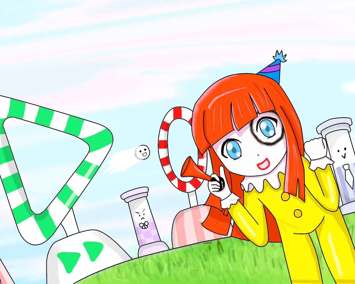 Cover image for Clown-chan's Big Societal Adventure