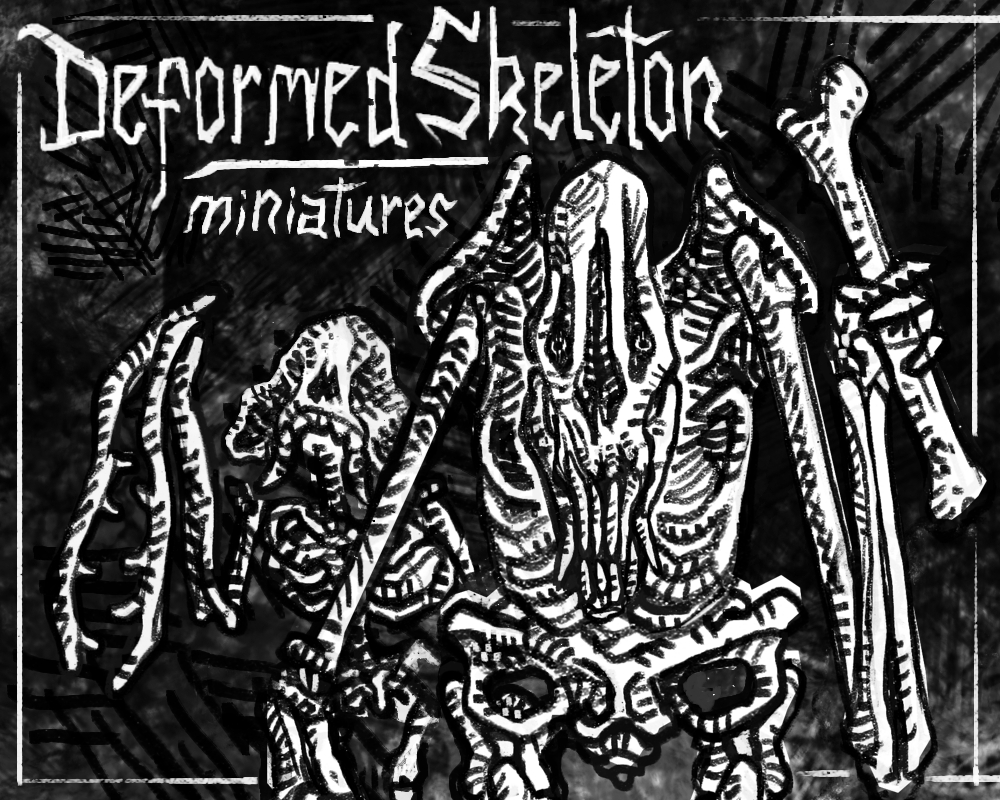 Cover image for Deformed skeleton of the sauveterrian cave