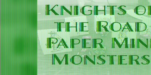Cover image for Knights of the Road Paper Mini Monsters