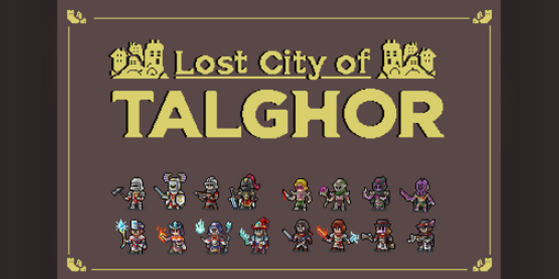 Cover image for Lost City of Talghor Paper Minis and Vttrpg tokens