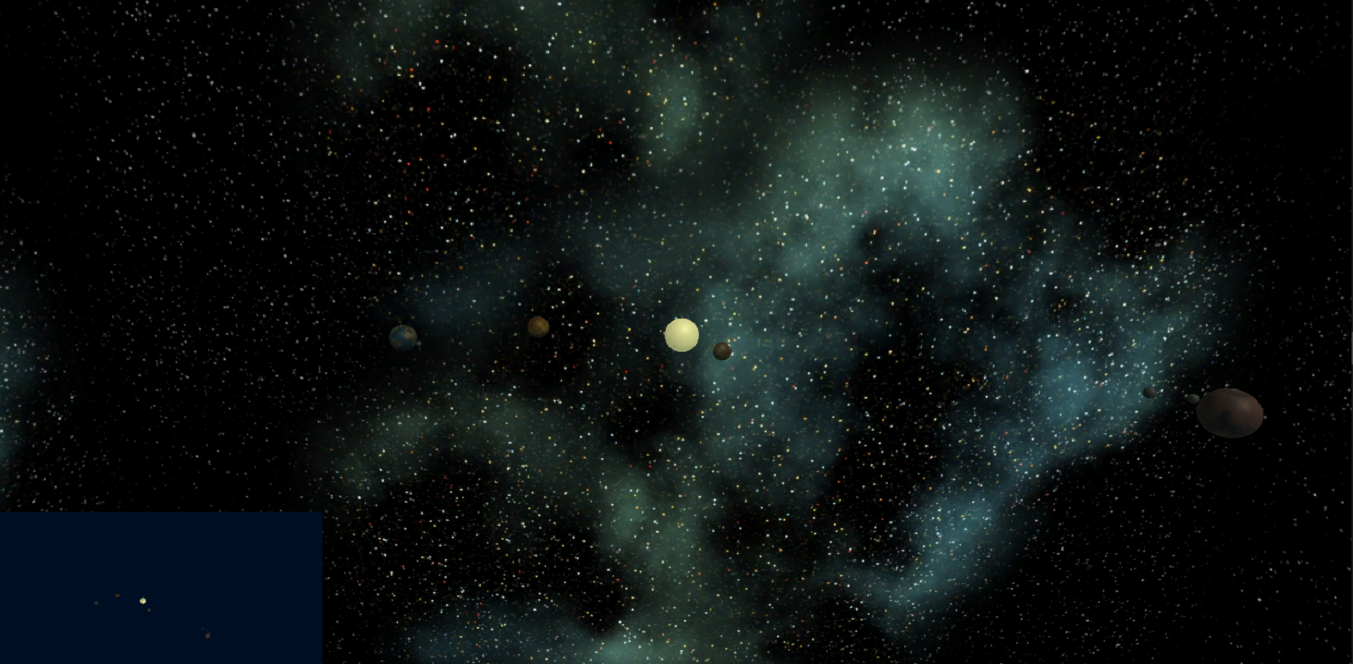 Inner Solar System Model Inner Solar System by shadestrata