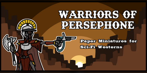 Cover image for Warriors of Persephone (Sci-Fi Minis)