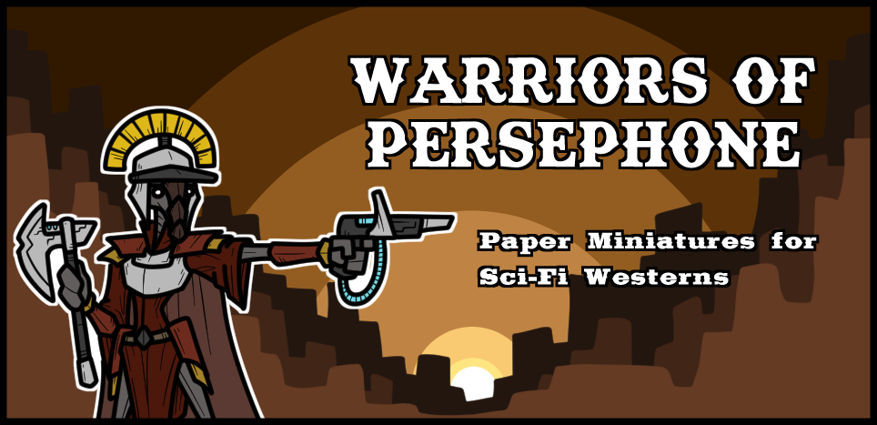 Cover image for Warriors of Persephone (Sci-Fi Minis)