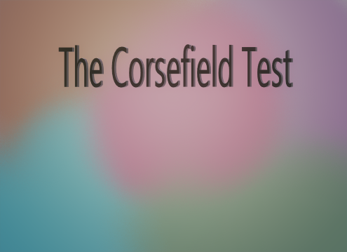 _The Corsefield Test _