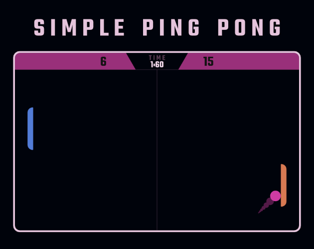 Simple Ping Pong Assets by Esoe B.Studios