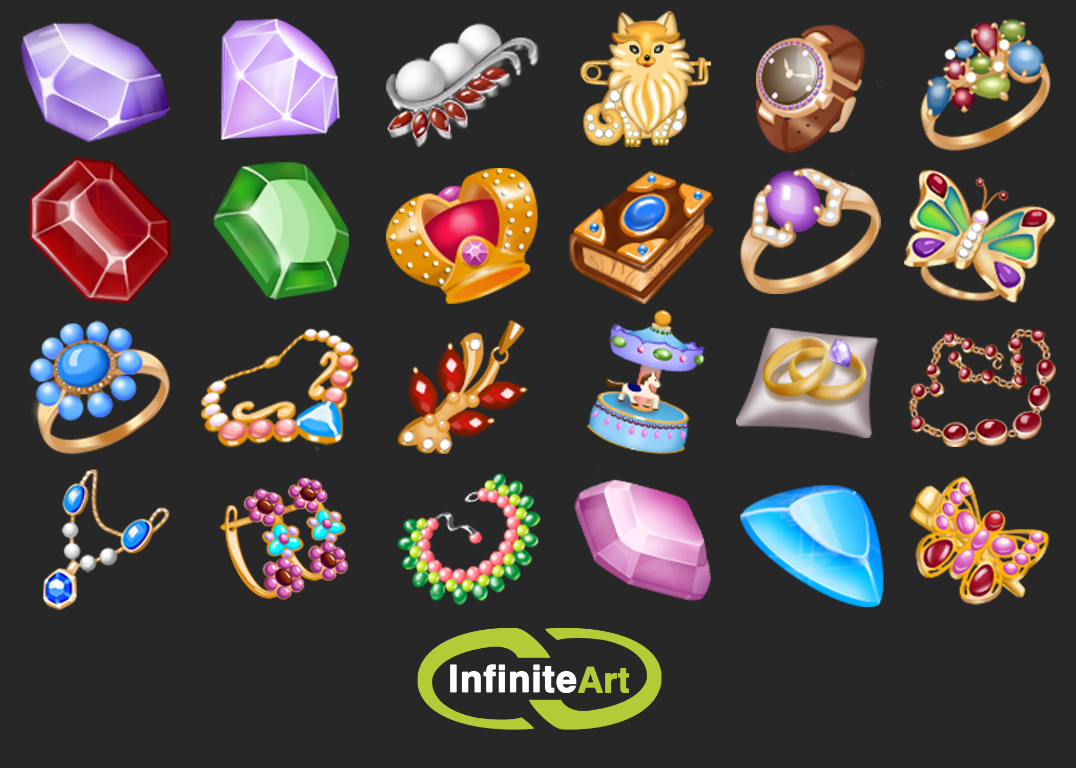 Jewelry RPG Icon Pack