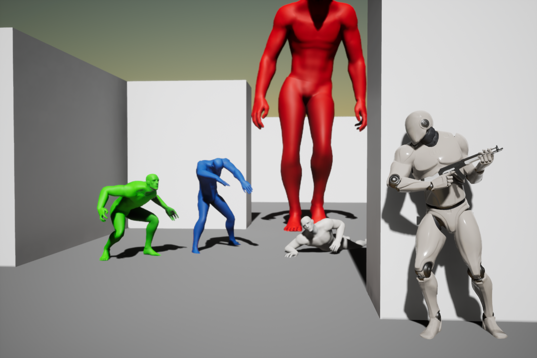 Multiplayer and Zombies tech Demo (2020) (OLD)