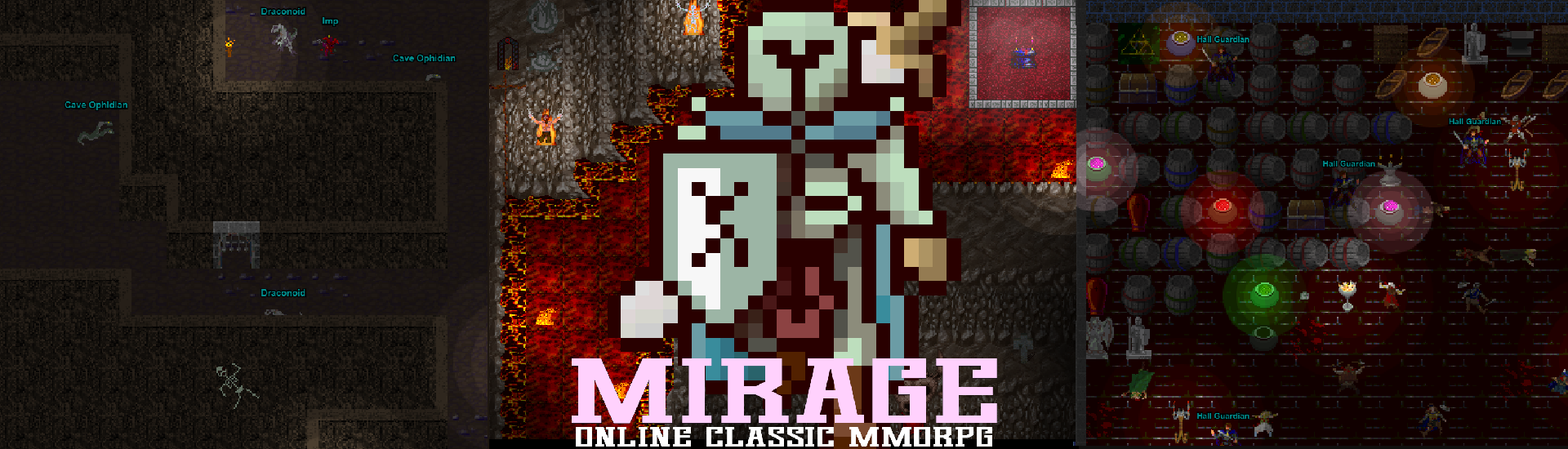 Mirage Online Classic - Free 2D HTML5 Browser MMORPG - Release Announcements