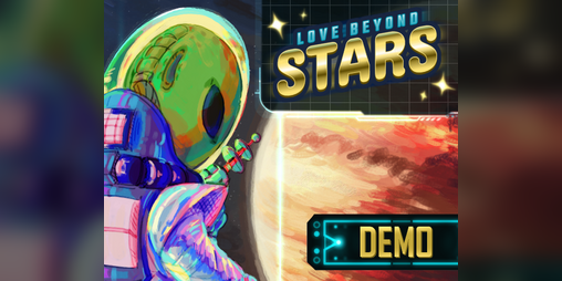 Cover image for Love Beyond Stars - Alien "Dating" Simulator (DEMO) !