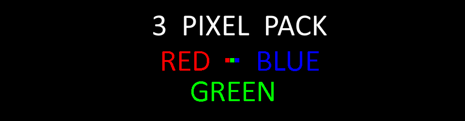 Just 3 Pixels