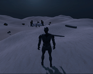 Night Desert Scene