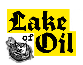 Lake of Oil | Adventure Module for MORKBORG   - A Short Scenario about Fish and Fire compatible with Mork Borg. 