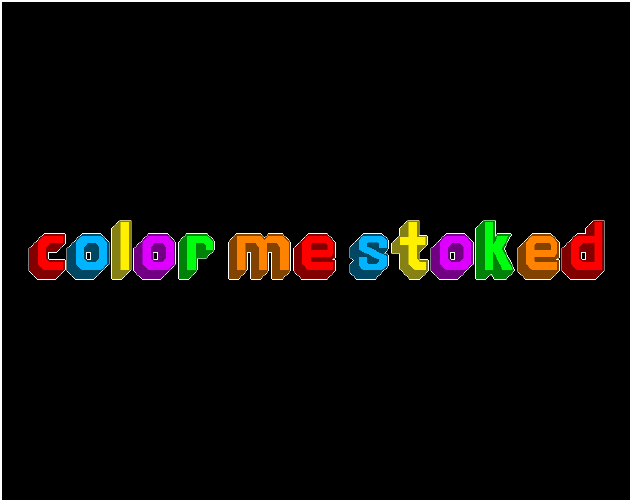 Cover image for Color Me Stoked