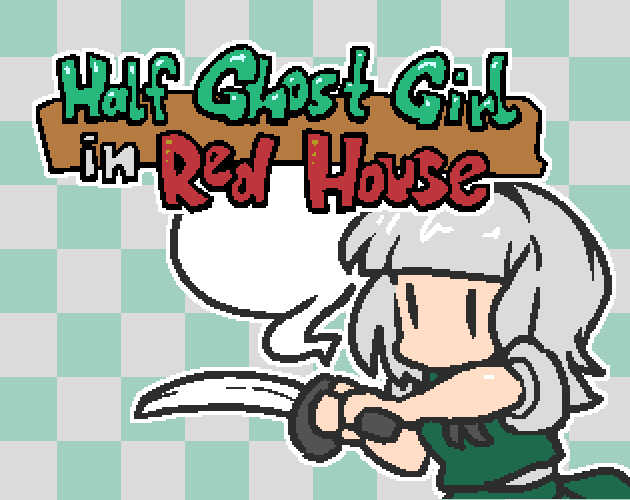 Cover image for Half Ghost Girl in Red House