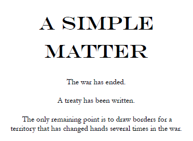 Cover image for A Simple Matter