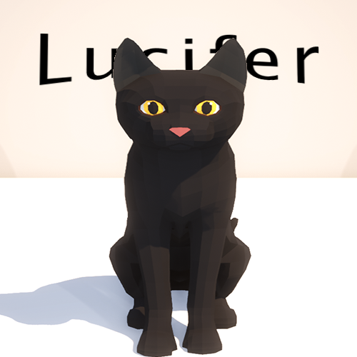 Lucifer The Cat by Spilled Studios