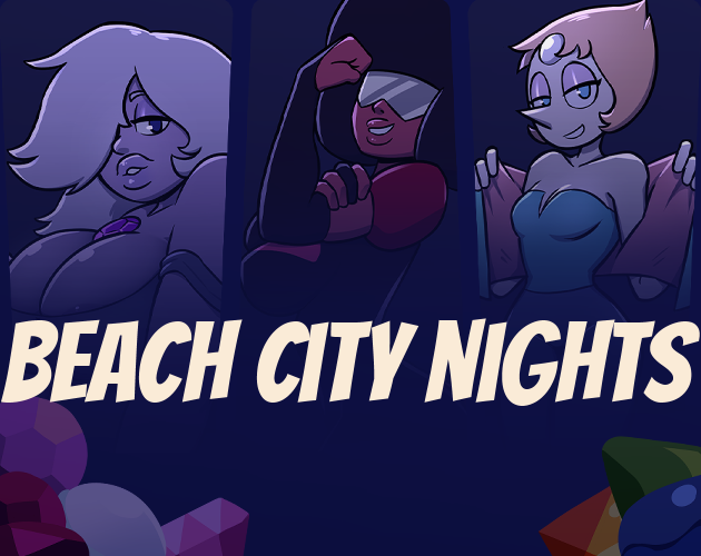 Cover art for Beach City Nights, an adult visual novel by Dragonmilk Games