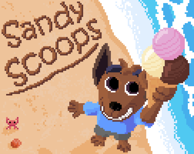Cover image for Sandy Scoops