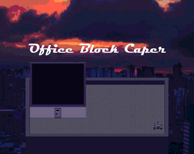 Cover image for Office Block Caper