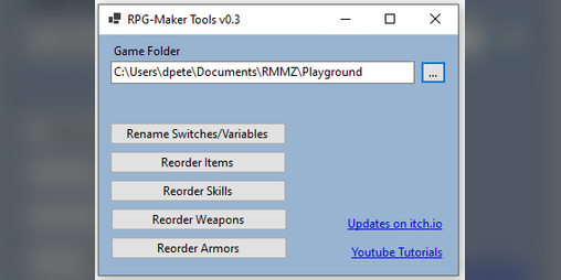 RPG Maker MZ - Database Cleanup Tool