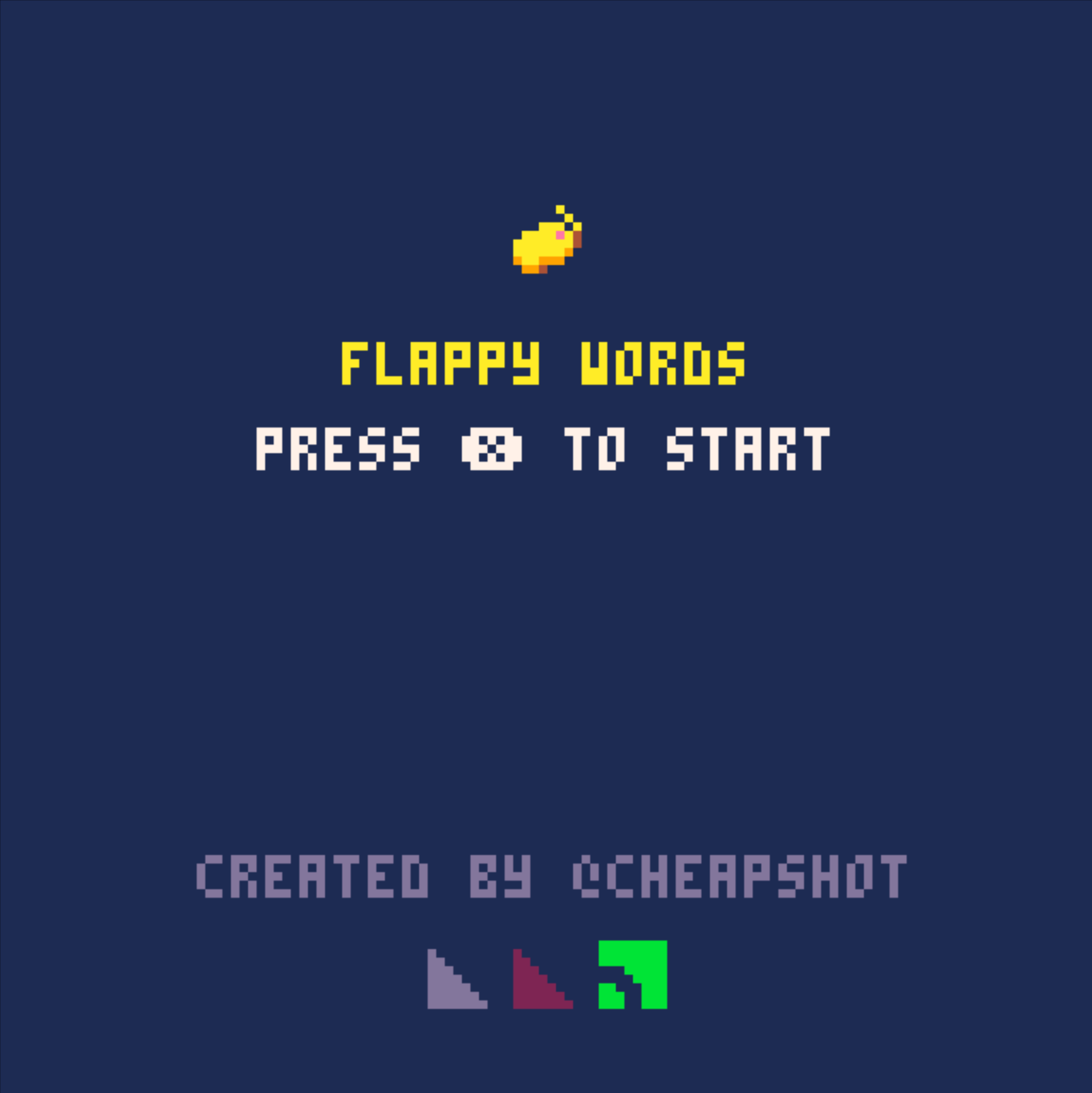 Flappy words
