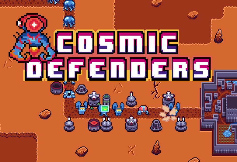 Cover image for Cosmic Defenders