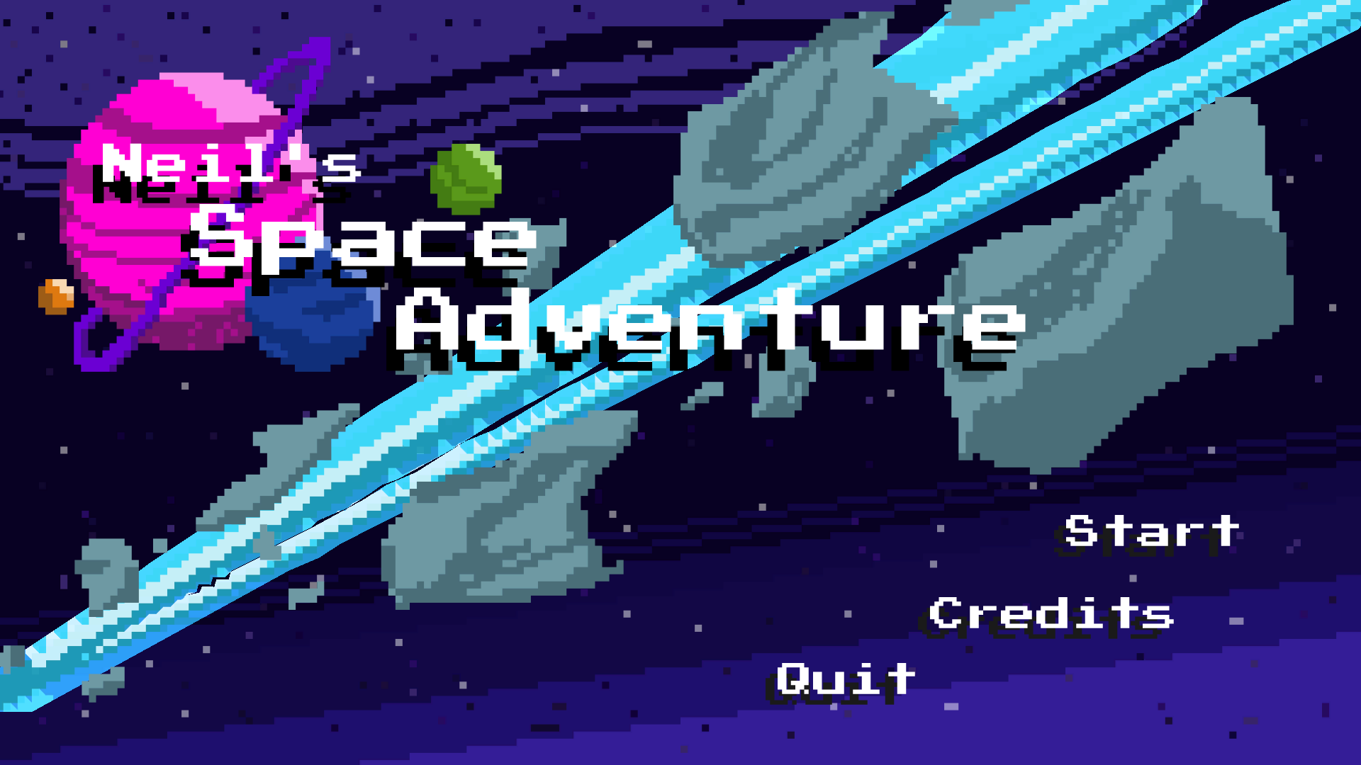 Neil's Space Adventure: GameJam - Major Jam 4 Cosmic