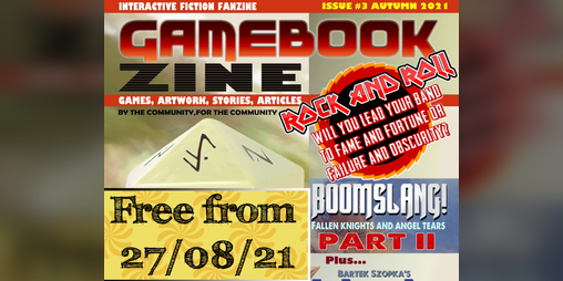Cover image for The Gamebook Zine 3