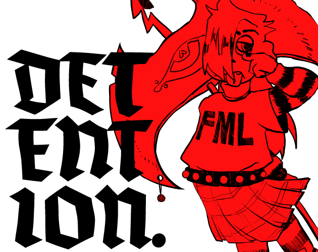 Cover image for DETENTION.