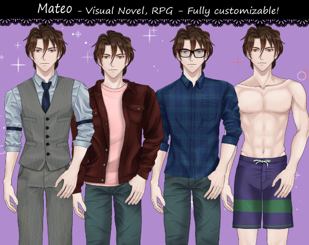 Mateo - Visual Novel Character