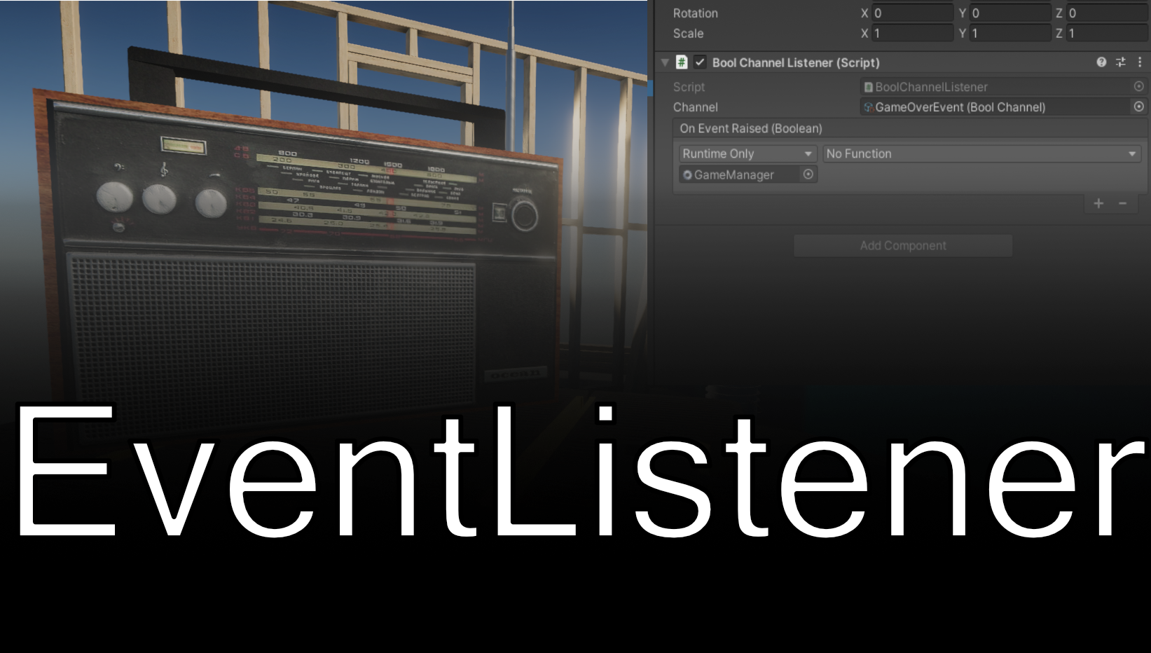 Unity Event Listener System