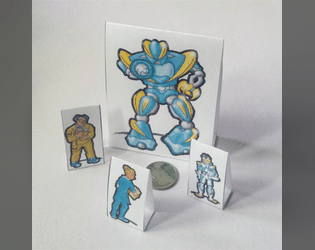 Mecha Team - Paper Miniatures  