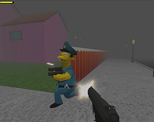 Simpsons: Run and Gun