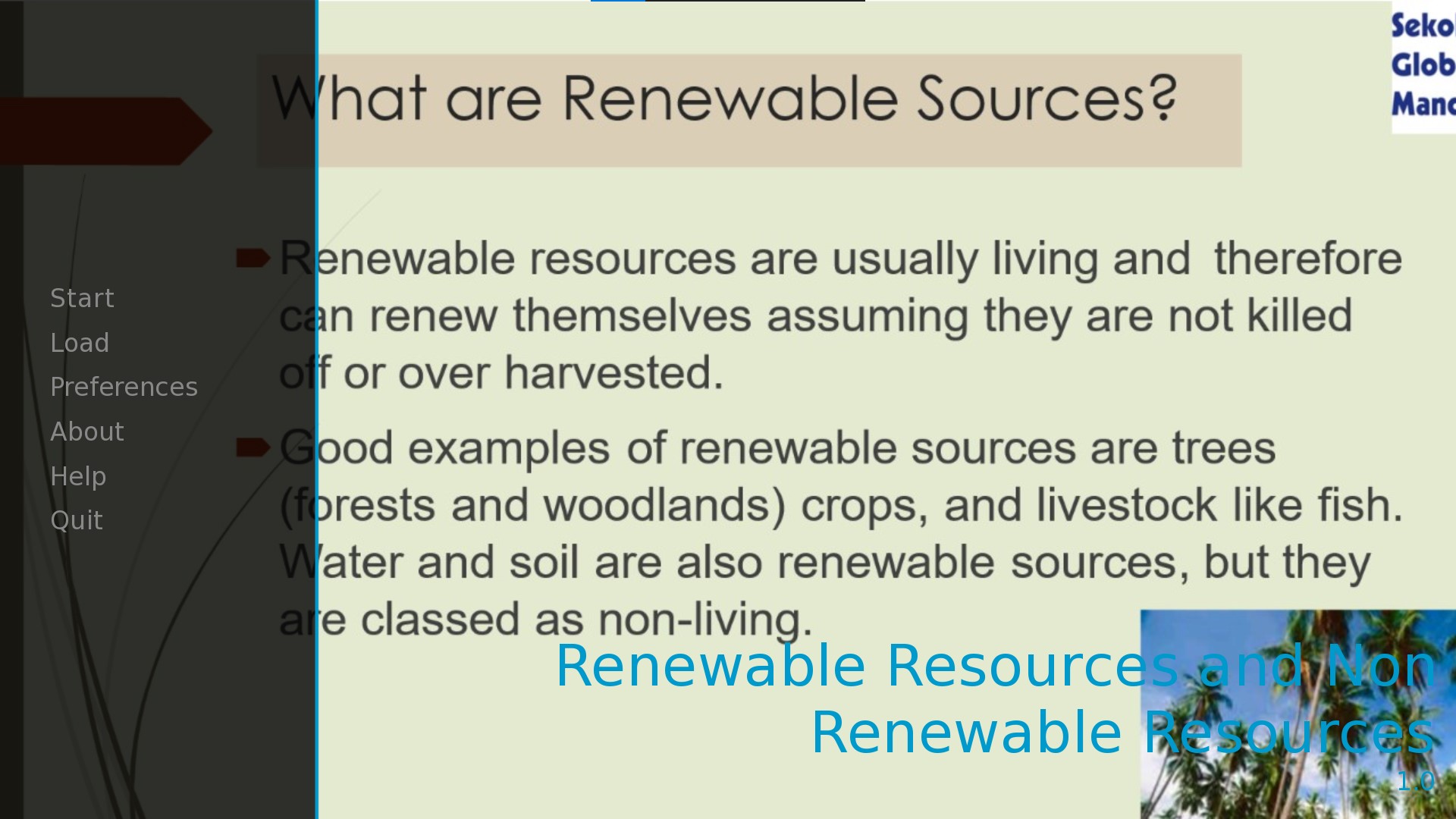 Renewable Resources And Non Renewable Resources by namoniya