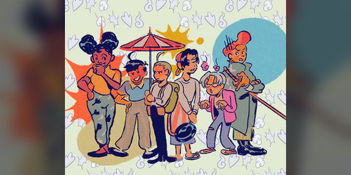 Cover image for Fifty Fifty, a Ranma 1/2 Inspired RPG