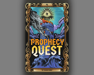 PROPHECY QUEST   - An RPG about ordinary medieval people on extraordinary adventures to overcome the strange prophecies that haunt them. 