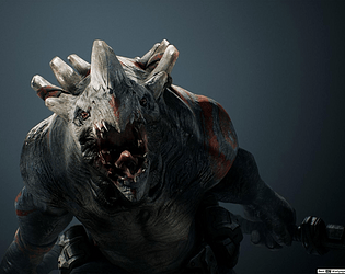 Cover image for The Creature In The Labyrinth